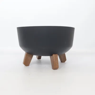 Bloempot (Zwart, Bruin)