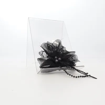 Brooch (Black) Unknown metal