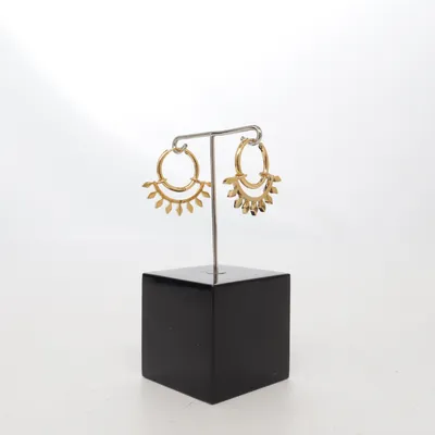 Boucles d'oreilles (Or) de Mockberg Métal inconnu