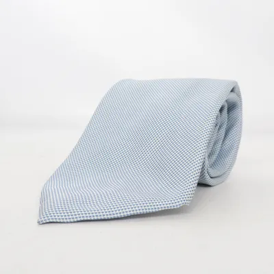 Stropdas (Blauw, Wit) van Eton Zijde