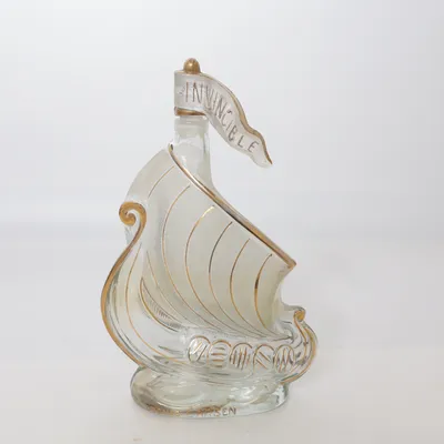 Liquor bottle (Transparent, Gold) from Larsen