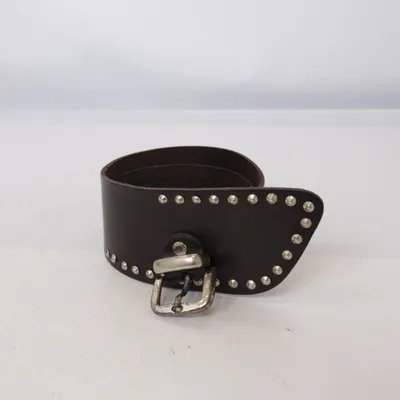 Belt (Brown) from Ganni Lingerie Leather