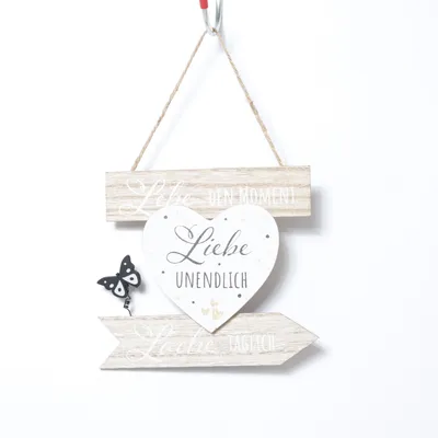 Skylt (Beige, Vit, Svart)