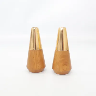 Peper & Zoutvaatjes (Bruin, Goud)