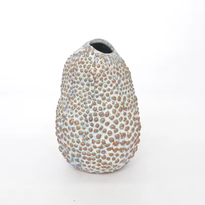 Vase (Blå, Brun, Hvid) fra Jotex