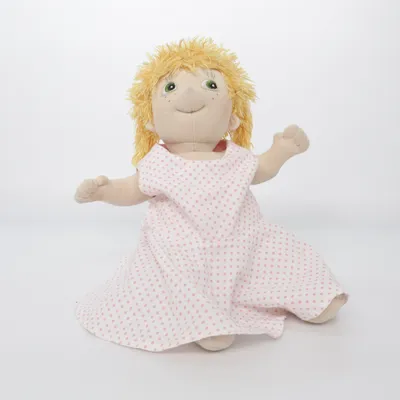 Dukke (Beige, Hvid, Pink) fra Rubens Barn