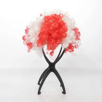 Perruque (Rouge, Blanc)