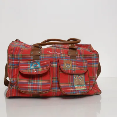 Weekend bag (Red, Multicolored) from Room Seven