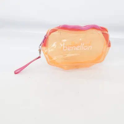 Toilet bag (Orange, Pink) from Benetton