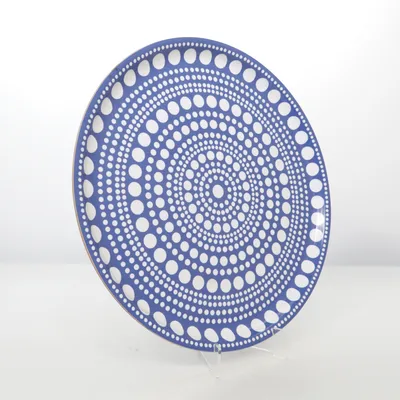 Bricka (Blå, Vit) från Iittala