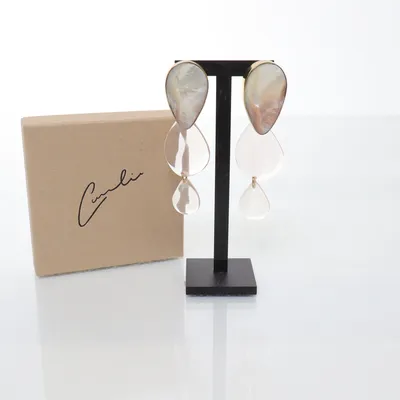 Earrings (Pink, Multicolored) from Cornelia Webb Unknown metal