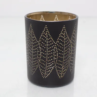 Candle holder (Black, Gold) from Mio