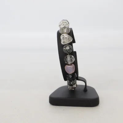 Bracelet (Black, Silver, Multicolored) from Pearls for Girls Unknown metal
