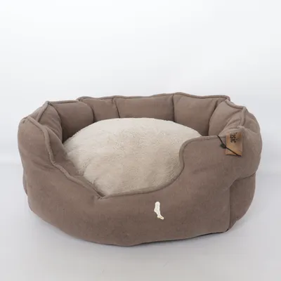 Husdjurssäng (Brun, Beige) från Basic