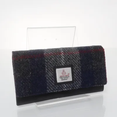 Plånbok (Svart) från Harris Tweed