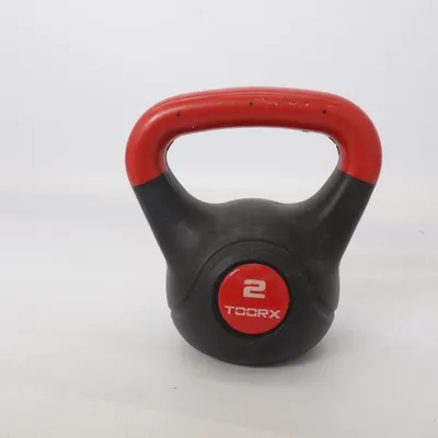 Kettlebell (Sort, Rød) fra Toorx