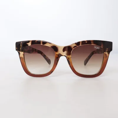 Sunglasses (Brown, Black) from Quay Australia