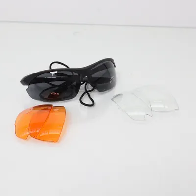 Sports glasses (Black, Multicolored) from Lexxoo