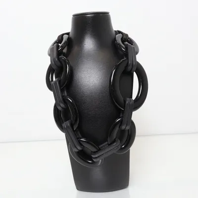 Halsband (Svart) från Emporio Armani Okänd metall