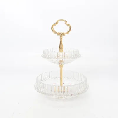Etagère (Transparant, Goud)