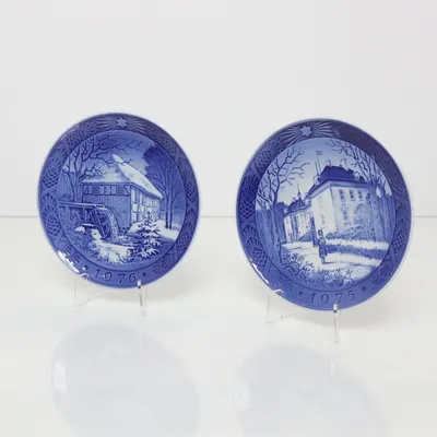 Väggtallrik (Blå, Vit) från Royal Copenhagen