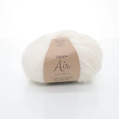 Garn (Vit) från Drops Design