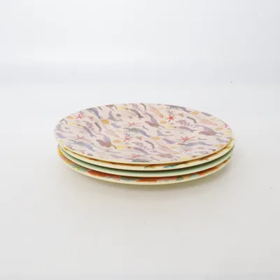 Tallrik (Flerfärgad) från Rice