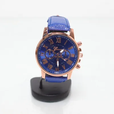 Armbandsur (Blå, Guldfärgad) från Geneva