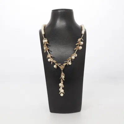 Collier (Blanc, Or) de Weekend MaxMara Métal inconnu