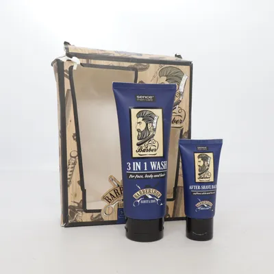 Shaving set (Blue, Brown) from Sence