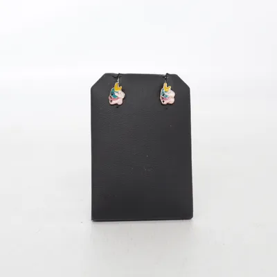 Boucles d'oreilles (Or, Multicolore) Métal inconnu
