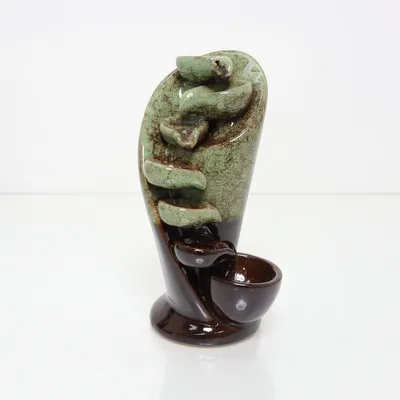 Rökelsehållare (Grön, Brun)