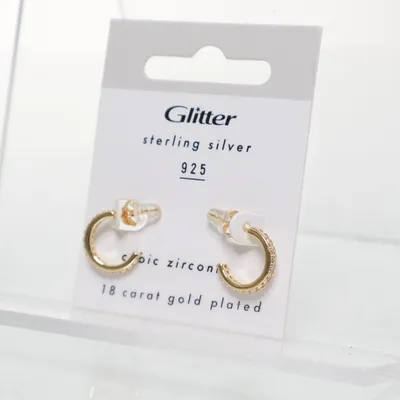 Örhängen (Guldfärgad) från Glitter Okänd metall