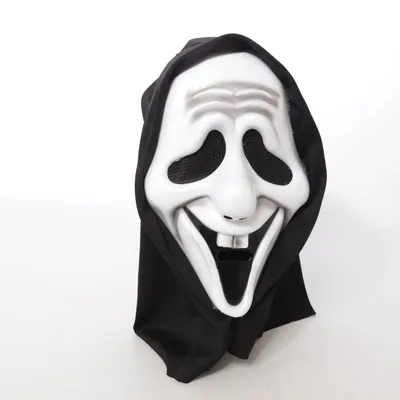 Maskeradmask (Vit, Svart)