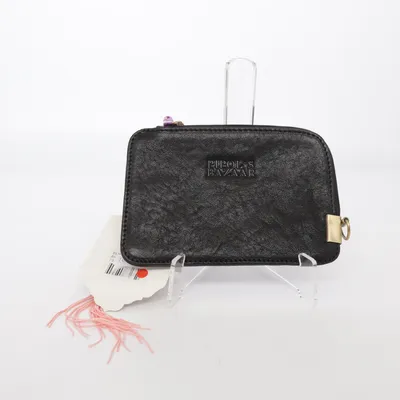 Portefeuille (Noir) de Pipol's Bazaar Cuir