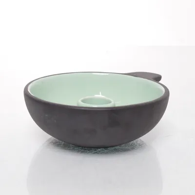 Ljusstake (Svart, Grön) från Stelton