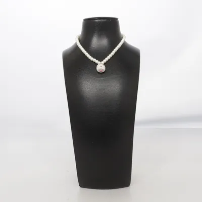 Collier (Blanc, Multicolore) Métal inconnu