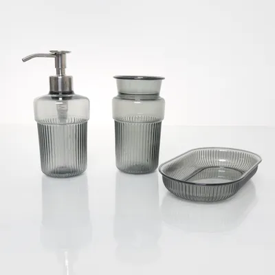 Bathroom fixtures (Green, Transparent) from IKEA