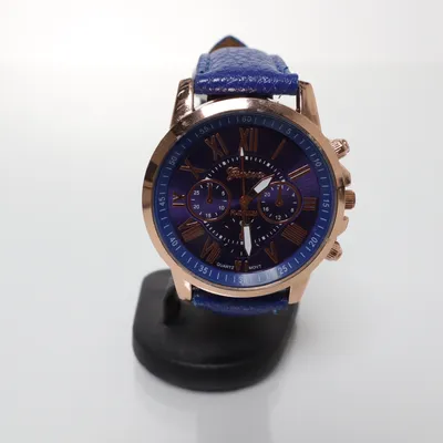 Armbandsur (Blå, Guldfärgad) från Geneva