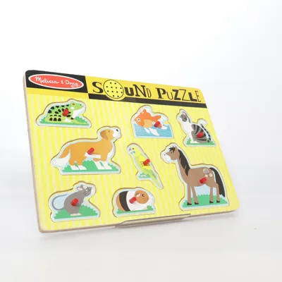 Activity toy (Sound Puzzle Pets) from Melissa & Doug