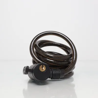 Cykellås (Svart, Brun)