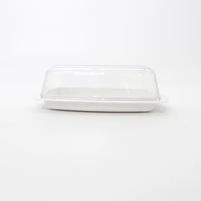 Smörask (Transparent, Vit)