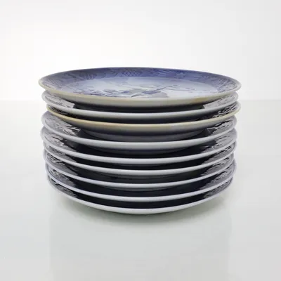 Assiette (Bleu, Blanc) de Royal Copenhagen