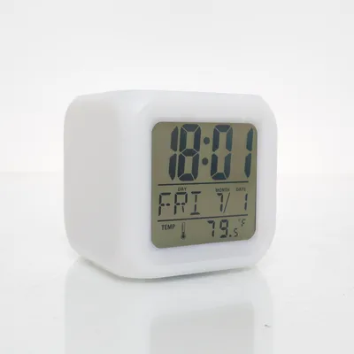Alarmklocka (Vit)