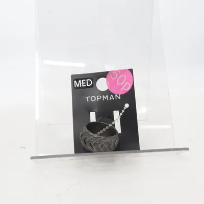 Ring (Black) from Topman Unknown metal