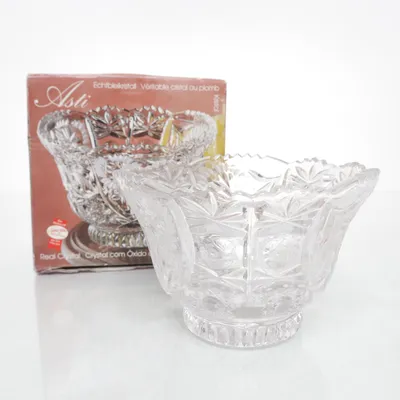 Fruktskål (Transparent) från Anna Hutte Bleikristall