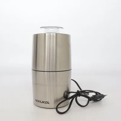 Kaffekværn (Sølv, Sort, Transparent) fra Nixiukol