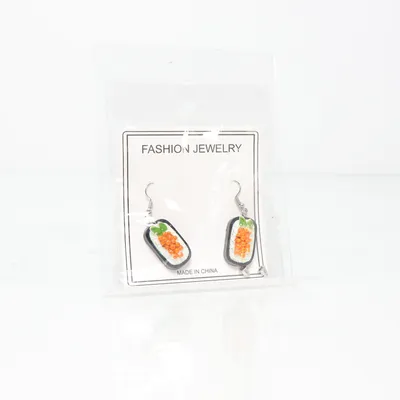 Örhängen (Svart, Flerfärgad) från Fashion Jewelry Okänd metall