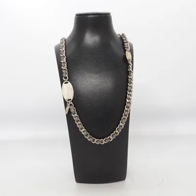 Necklace (Silver, Gray) from Belle Unknown metal