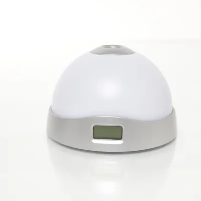 Alarm clock (White, Silver)